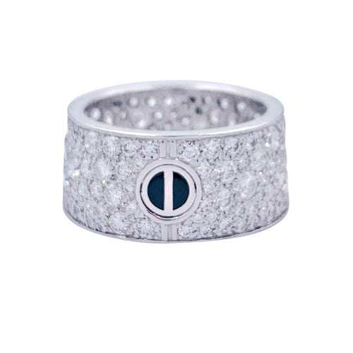 Bague 51 Bague Cartier, "Love", or blanc, diamants. 58 Facettes 32395