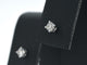 Boucles d'oreilles Boucles d'oreilles en or blanc serties de diamants 58 Facettes 2268