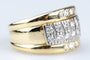 Bague 56 Bague or jaune diamants 58 Facettes BGDCC1156-107
