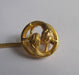 Broche Grande épingle broche 1900 serpents Ouroboros 58 Facettes