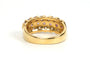 Bague 54 Bague contemporaine or jaune, rubis, diamants 58 Facettes 21786