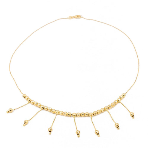 Collier Collier Maille boule Or jaune 58 Facettes 1819952CN