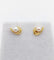 Boucles d'oreilles Puces d'oreilles vintage or jaune perles de cultures 58 Facettes A03213