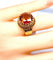 Bague 51.5 Bague en or jaune 18 carats et citrine Madère 58 Facettes AB496