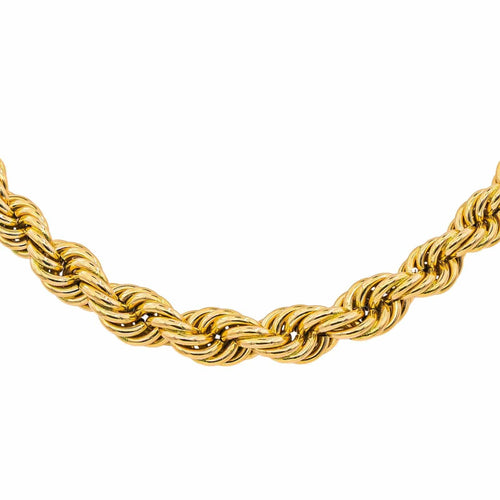 Collier Collier Maille torsadée Or jaune 58 Facettes 4717357CN
