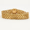 Bracelet Bracelet paillasson or jaune 58 Facettes LP503/2