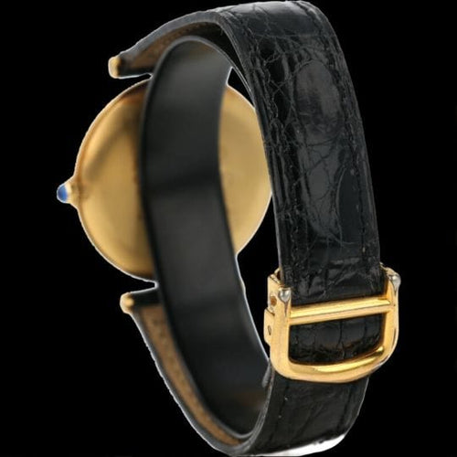 Montre Cartier Montre Must Vendome Vermeil 58 Facettes MT43492