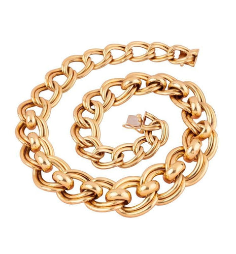 Collier Collier en or jaune 58 Facettes