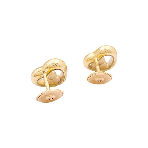 Boucles d'oreilles Boucles d'oreilles CHOPARD, "Happy Diamonds", or jaune, diamants. 58 Facettes 34867