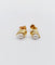 Boucles d'oreilles Puces d'oreilles vintage or jaune perles de cultures 58 Facettes A03213