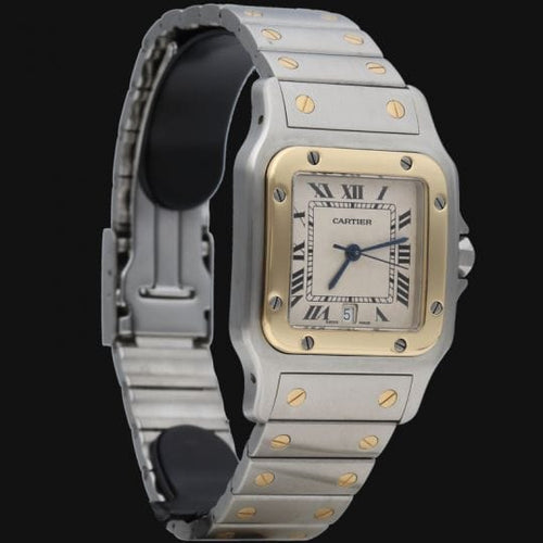 Montre Cartier Montre Santos De Cartier Galbee 58 Facettes MT42872