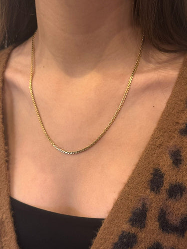 Collier Chaîne En Or mailles spirale 58 Facettes