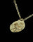 Pendentif Pendentif de forme arrondie en or jaune représentant un taureau 58 Facettes