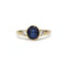 Bague 57 Bague - Or jaune, Diamants & Saphir 58 Facettes 250200R