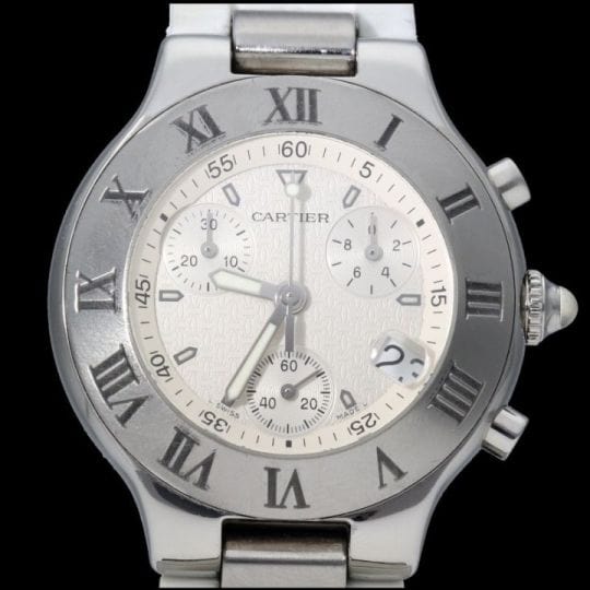 Montre Cartier Montre Must 21 Chronoscaph 58 Facettes MT39159