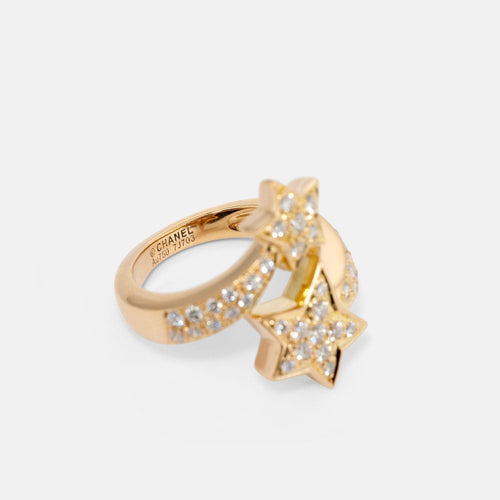 Bague 51.5 CHANEL - Bague Chanel Comète Géode 58 Facettes