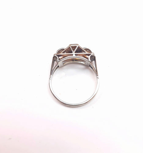 Bague 55 Bague Art Déco bicolore 58 Facettes Bag.Art-D.-1090