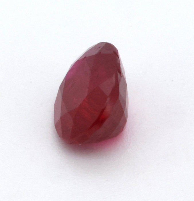 Gemstone Rubis non chauffé 1.04cts certificat IGI 58 Facettes