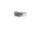 Bague 54 bague MAUBOUSSIN nuit d'amour 54 or blanc saphir & diamants + boite 58 Facettes 266985