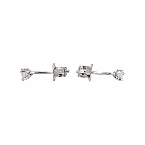 Boucles d'oreilles Boucles d'oreilles Puces Or blanc Diamant 58 Facettes 4815661CN