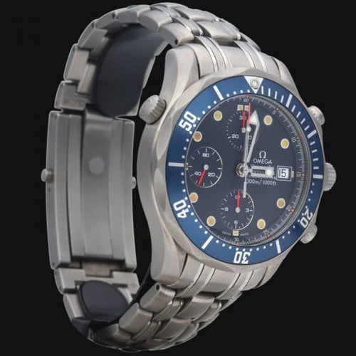 Montre Omega Montre Seamaster Diver 300M Chronograph Titan 58 Facettes MT40526