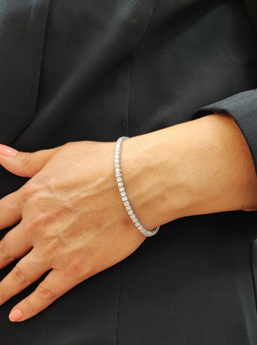 Bracelet Bracelet tennis rivière 60 Diamants 58 Facettes RIV.FA16