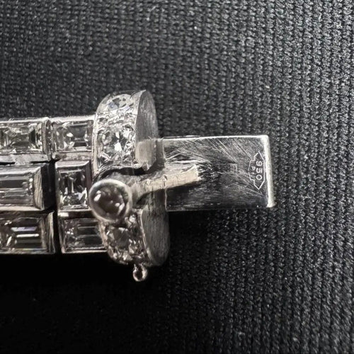 Vintage náramek Bracciale z Platina 950 a diamantů (18,50 ct) 58 Facettes BR115
