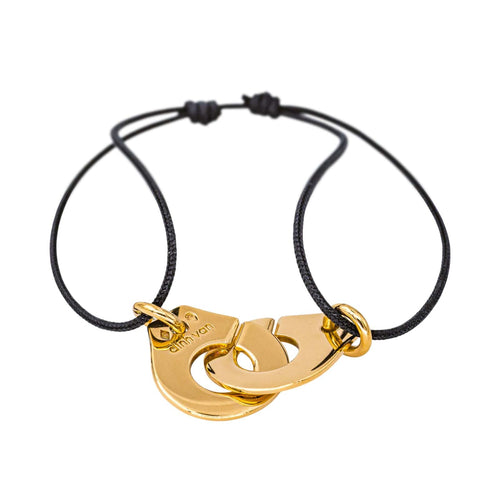 Bracelet Dinh Van Bracelet Cordon Menottes Or jaune 58 Facettes 4482192RV