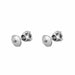 Boucles d'oreilles Puces d'oreilles or blanc et diamants 58 Facettes BO/230068