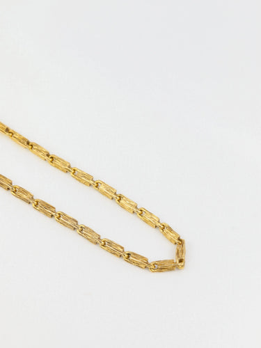 Collier Collier chaine vintage or brossé 58 Facettes 510