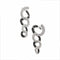 Boucles d'oreilles Boucles d'oreilles pendantes diamants noirs et blancs 58 Facettes 25641