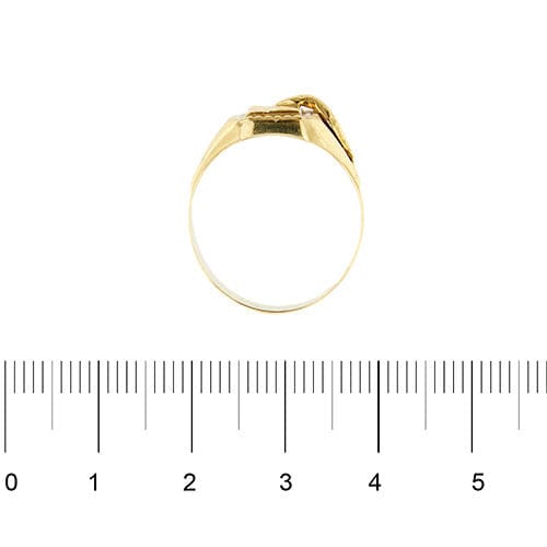 Bague Bague chevalier en or jaune avec serpent 58 Facettes 29398