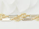 Collier Collier grain de café or jaune et blanc 58 Facettes GDC