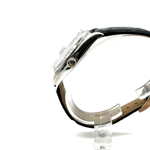 Montre ROLEX - Montre dame acier et cuir 58 Facettes Z1550058