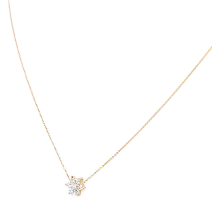 Pendentif Ginette NY Collier Diamond Star Necklace Or rose Diamant 58 Facettes 2394625CN