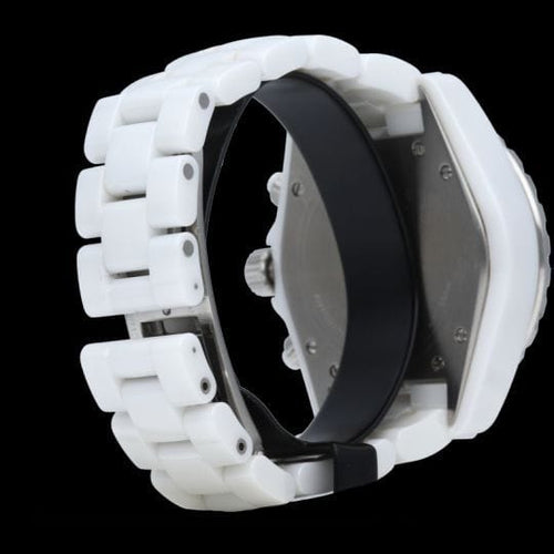 Montre Chanel Montre J-12 Chronographe Automatique Céramique 58 Facettes MT42481