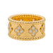 Bague 53 Van Cleef & Arpels Bague Perlée Or jaune Diamant 58 Facettes 3796237RV