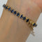 Bracelet Bracelet or jaune et saphirs 58 Facettes Z15B51418