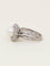 Bague 50 Bague marguerite or blanc perle diamants 58 Facettes 1186.3