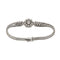 Pulseira de diamante vintage 0,89 ct