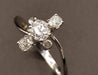 Bague 56 Bague Trio Diamants 58 Facettes A9708