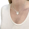 Collier Collier Chaumet, "Coeur Liens", or blanc et diamants. 58 Facettes 33712