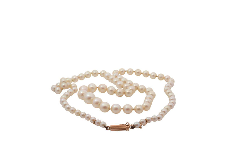 Collier Collier or et perles de culture 58 Facettes 27736