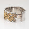 Bracelet Ilias Lalaounis - Bracelet jonc feuille de vigne, argent sterling et or jaune 58 Facettes G14121