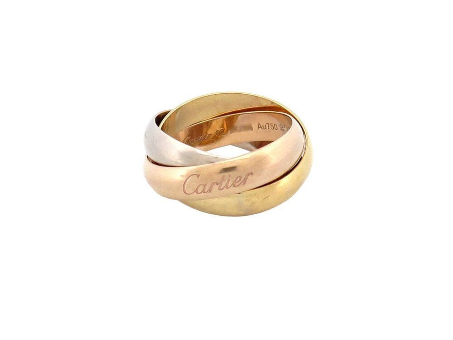 Bague 62 bague CARTIER trinity gm 3 ors 1997 en or 58 Facettes 263304