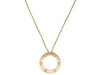 Collier collier CARTIER love 3 diamants 45 en or jaune 58 Facettes 264415