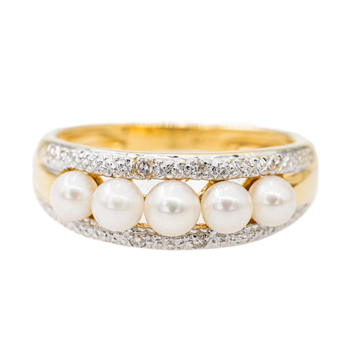 Bague 49.5 Bague Or jaune Perle 58 Facettes 2962332CN