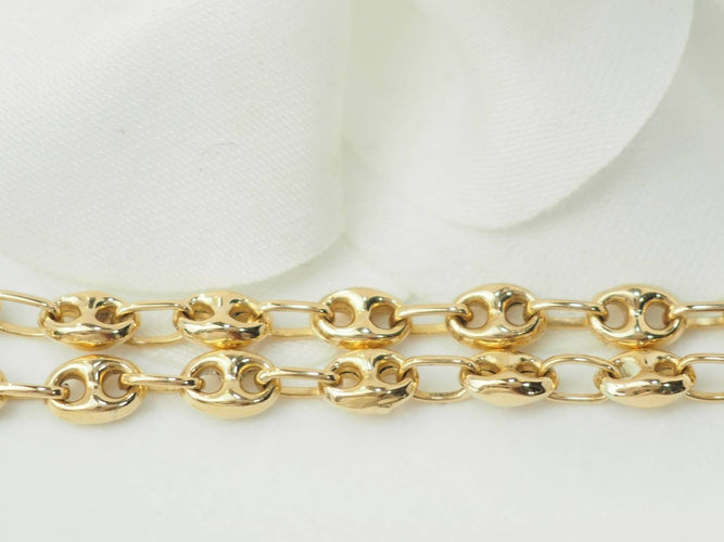 Collier Collier maille grain de café 58 Facettes 33395