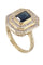 Bague Bague moderne saphir et diamants 58 Facettes 088461