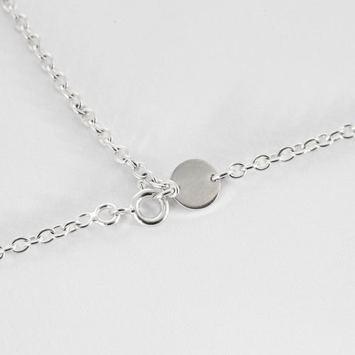 Collier HERMES - Ex-Libris - Sautoir en Argent et or rose 58 Facettes 58FC20